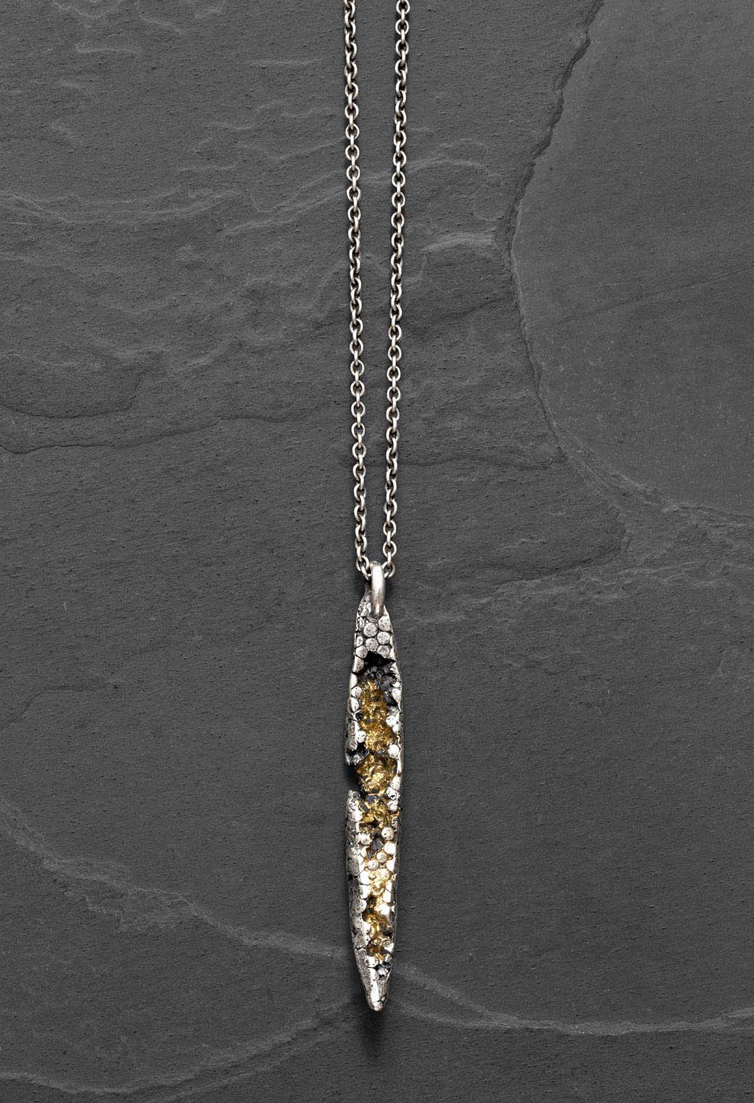 Gold mine necklace