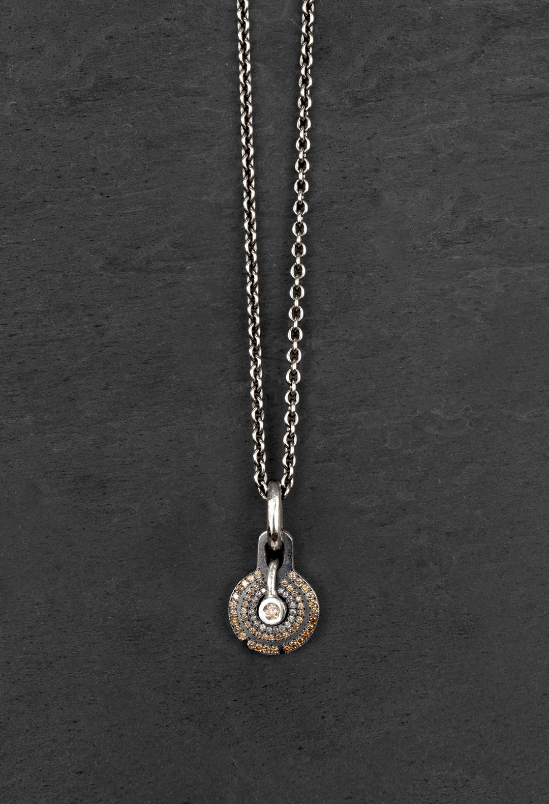 Clock necklace