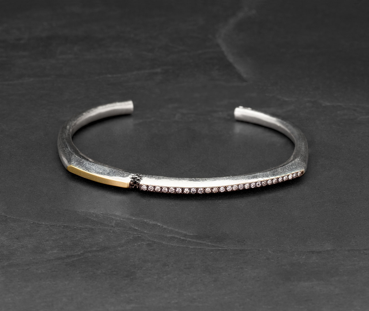 Grey split bangle