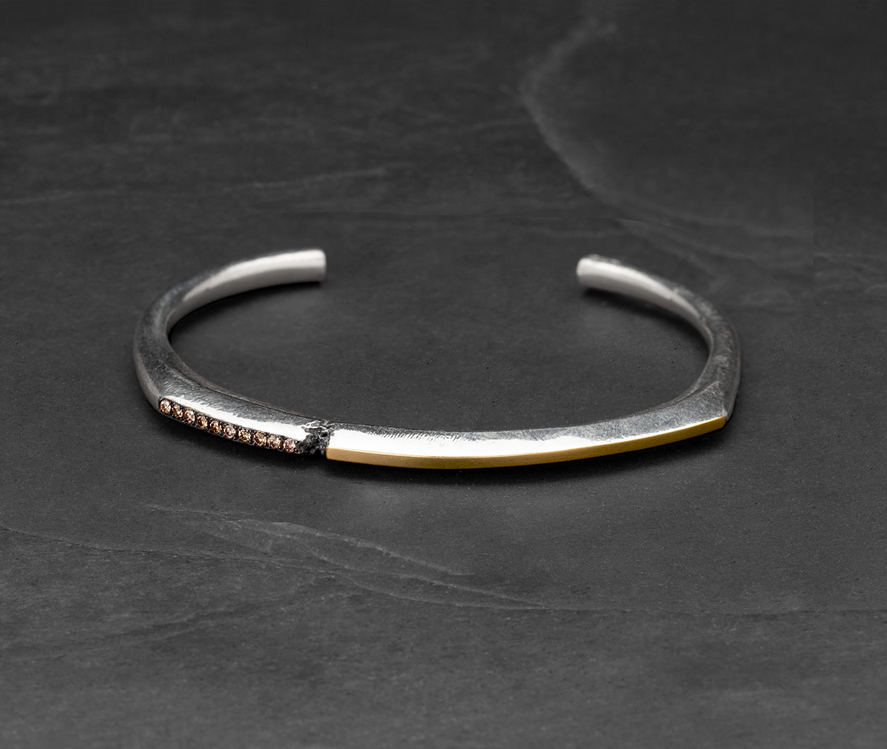 Champagne split bangle