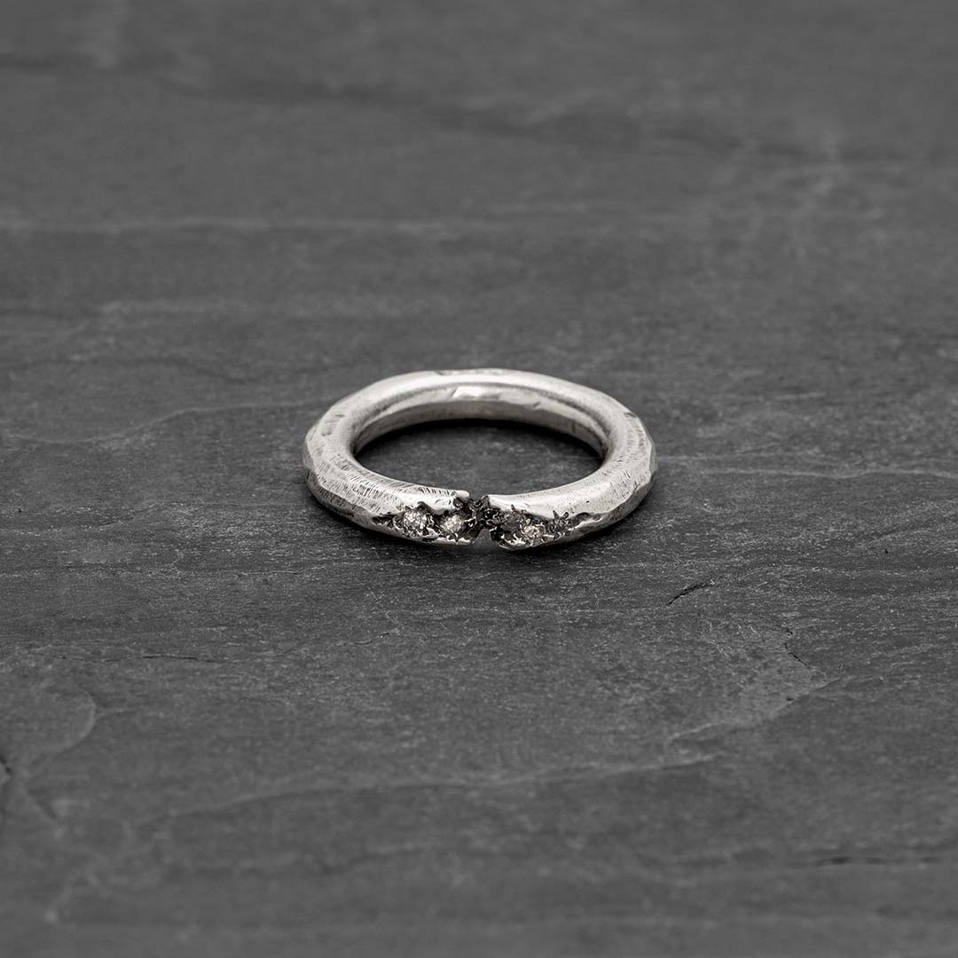 Broken grey ring