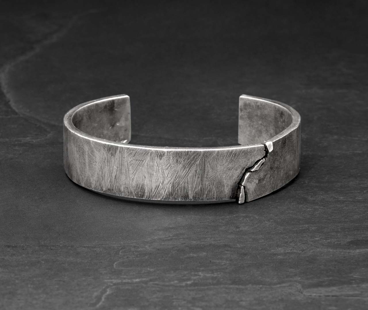 Fractured bangle