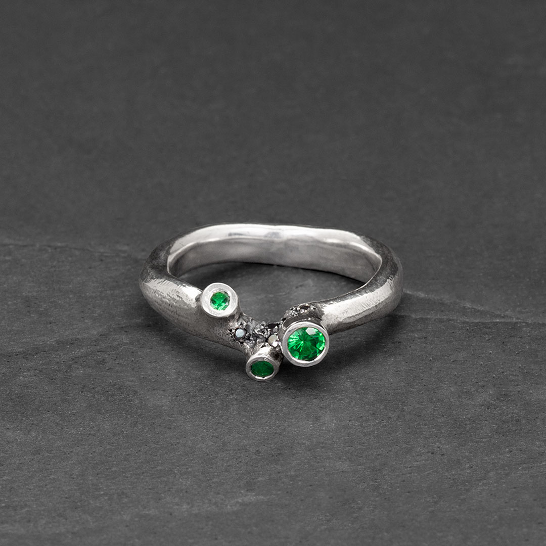Green torn ring
